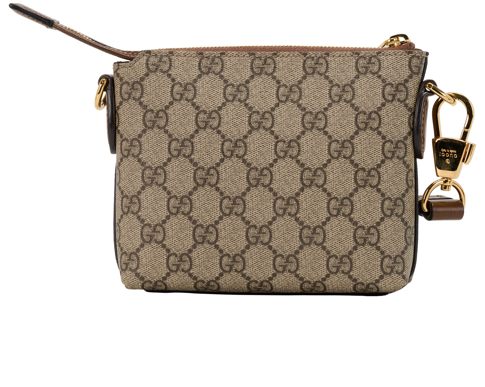 GG Crossbody, &pound;750, Handbags, Beige, Canvas, Back view
